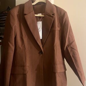 Brown blazer size XL